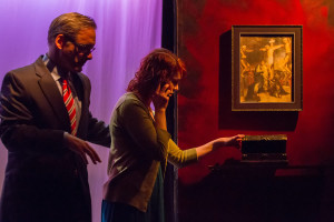 Lee Ordeman as Dracula and Carolyn Kashner as Lucy. Dracula . A Love Story, 2014 (Photo: Teresa Wood)